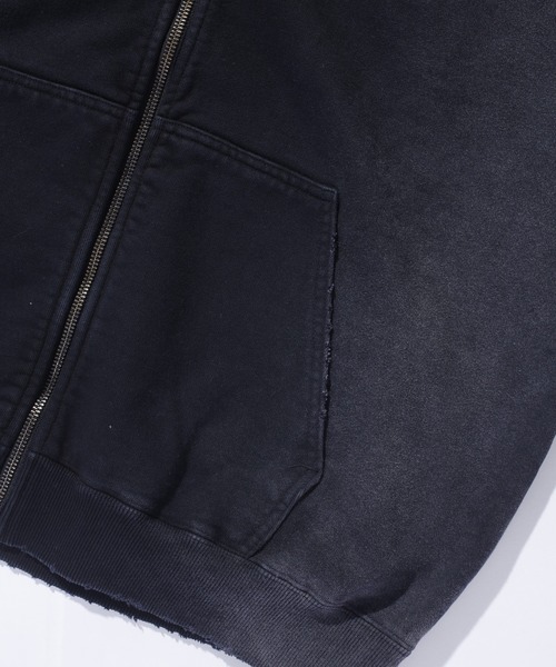 XLARGE（エクストララージ）の「XLARGE×DexFilmz ZIP UP HOODED SWEATSHIRT（パーカー・メンズ・ブラウン/ブラック・XL/L/M/S）」の12枚目の写真