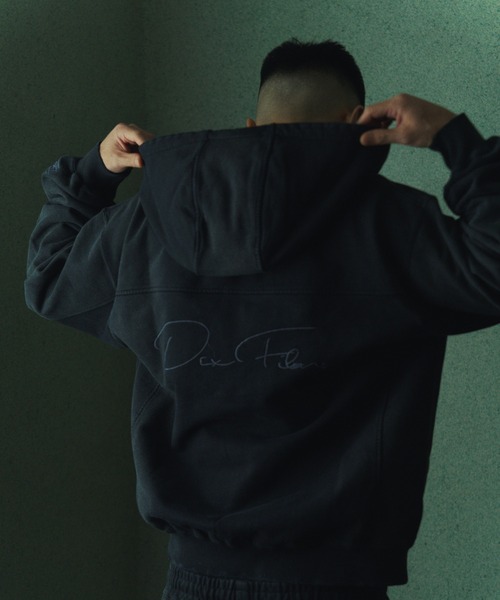 XLARGE（エクストララージ）の「XLARGE×DexFilmz ZIP UP HOODED SWEATSHIRT（パーカー・メンズ・ブラウン/ブラック・XL/L/M/S）」の19枚目の写真