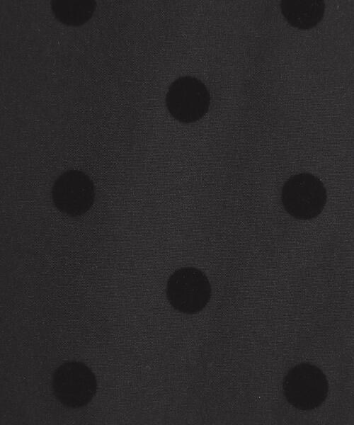 ITS'DEMO（イッツデモ）の「【手洗い可】フロッキードットスカート（スカート・レディース・ブラック系/ブラウン系その他2/チャコール・00）」の14枚目の写真