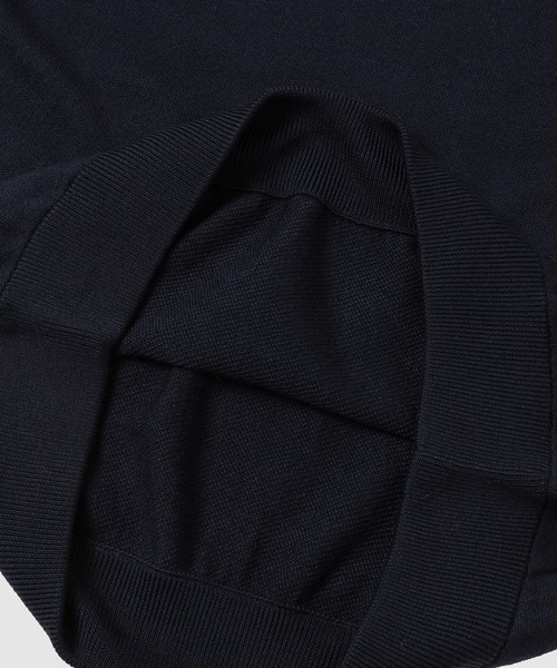 DIGAWEL（ディガウェル）の「Extrafine merino wool sweater（ニット/セーター・メンズ・グレー/ネイビー・2）」の11枚目の写真