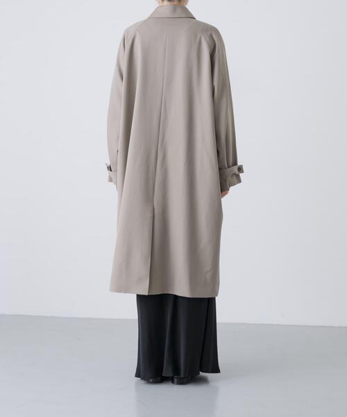最終お値下げ　新品タグ付き　かぐれ　ウールコート　グレージュ ウーステッドウールコート（その他アウター）｜かぐれ（カグレ）の