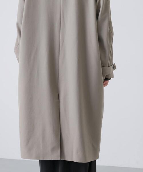 かぐれ（カグレ）の「ウーステッドウールコート（その他アウター・レディース・グレー系その他/グリーン系その他/ネイビー・FREE）」の7枚目の写真