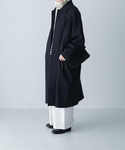 かぐれ（カグレ）の「ウーステッドウールコート（その他アウター・レディース・グレー系その他/グリーン系その他/ネイビー・FREE）」の22枚目の写真