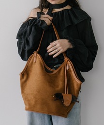 DRWCYS | スウェードライクカームトート(トートバッグ)