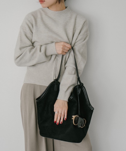DRWCYS(ドロシーズ)の「スウェードライクカームトート(トートバッグ・レディース・ブラック/ブラウン・FREE)」の11枚目の写真