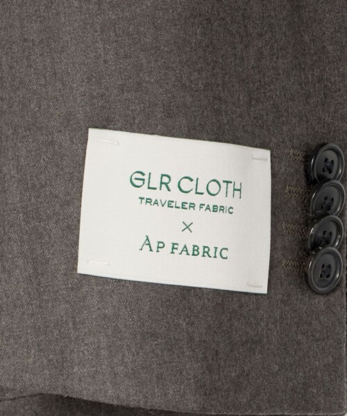 green label relaxing（グリーンレーベルリラクシング）の「GLR CLOTH フラノ無地 2B RG ジャケット -ストレッチ-（テーラードジャケット・メンズ・ネイビー/モカ・XL/M/L/S）」の18枚目の写真