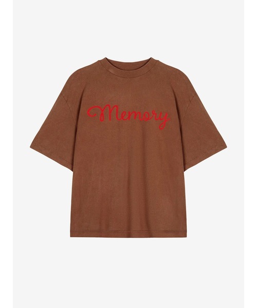 BOBO CHOSES（ボボショーズ）の「Memory T-shirt（Tシャツ/カットソー・レディース・ダークブラウン・M/S/XS）」の2枚目の写真