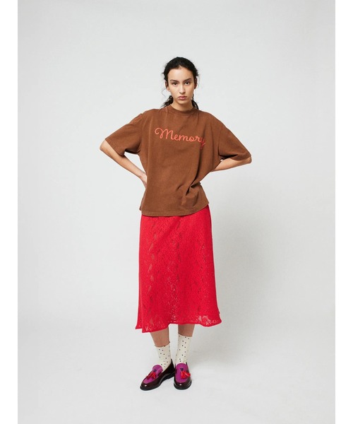 BOBO CHOSES（ボボショーズ）の「Memory T-shirt（Tシャツ/カットソー・レディース・ダークブラウン・M/S/XS）」の3枚目の写真