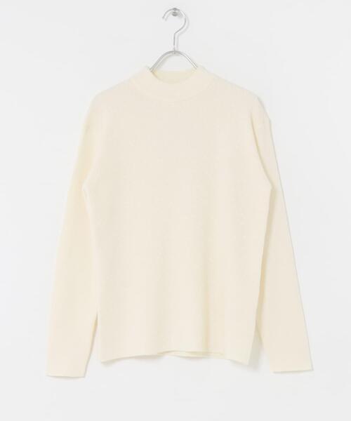 EKAL（エカル）の「ハイゲージモールニットプルオーバー（ニット/セーター・レディース・ホワイト/グレー/ブラック・ONE）」の11枚目の写真