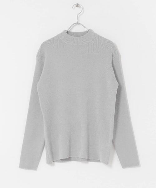 EKAL（エカル）の「ハイゲージモールニットプルオーバー（ニット/セーター・レディース・ホワイト/グレー/ブラック・ONE）」の20枚目の写真