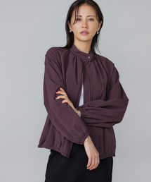 LE SOUK（ルスーク）の「ギャザーショートブルゾン（ブルゾン）」