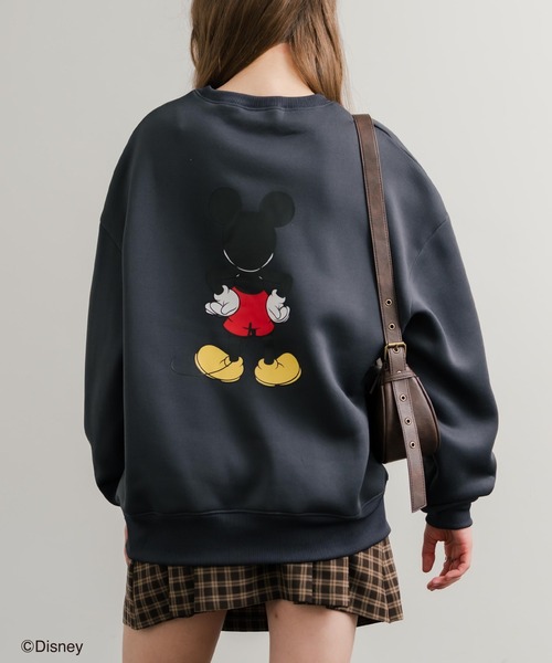 新品WILD AND SEA ミッキー スウェットシャツ XL ブラック 新品WILD AND SEA ミッキー スウェットシャツ XL ブラック