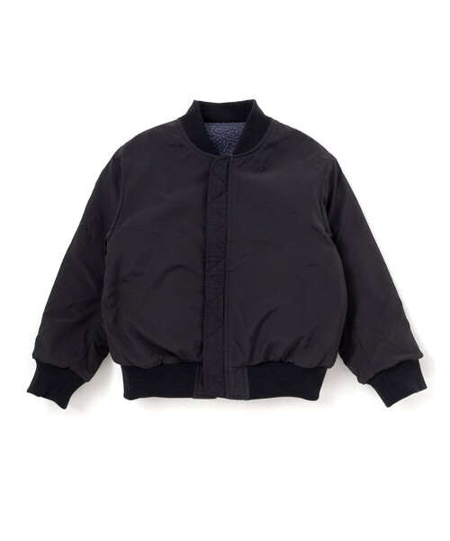 WASK（ワスク）の「MA1リバーシブルボアブルゾン(110~160cm)（MA-1・キッズ・オフホワイト/ブラック/ブルー・140cm/150cm/160cm/130cm）」の20枚目の写真