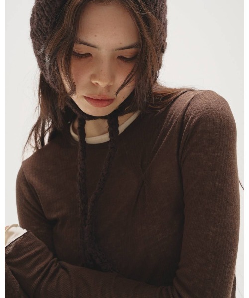 TODAYFUL Tuck Layered Long T-shirts 12520615