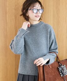 le.coeur blanc | モックネックチャイニーズラクーンプルオーバー(ニット/セーター)