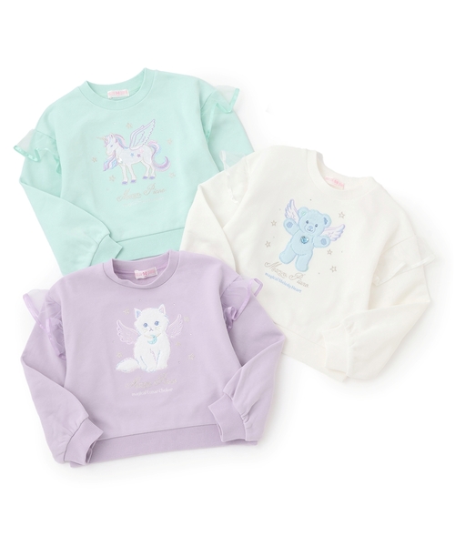 セール】エンジェルアニマル トレーナー（スウェット）｜mezzo piano