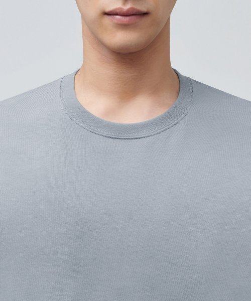 MUSINSA STANDARD（ムシンサスタンダード）の「ベーシック長袖Tシャツ [クールグレー]（Tシャツ/カットソー・メンズ・その他・MEDIUM/LARGE/X-LARGE/XX-LARGE/XXX-LARGE/SMALL）」の3枚目の写真