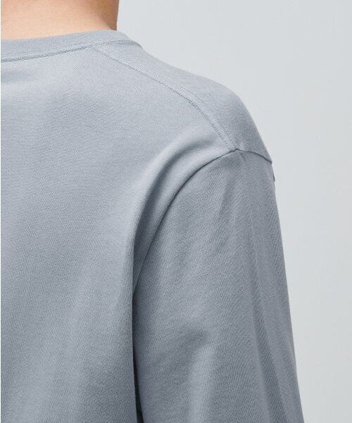 MUSINSA STANDARD（ムシンサスタンダード）の「ベーシック長袖Tシャツ [クールグレー]（Tシャツ/カットソー・メンズ・その他・MEDIUM/LARGE/X-LARGE/XX-LARGE/XXX-LARGE/SMALL）」の5枚目の写真