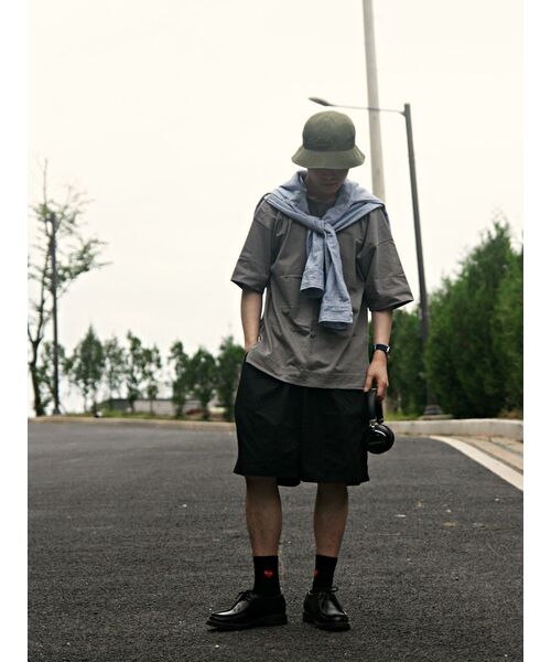 PARTIMENTO(パルティメント)の「Hair Line Stripe Shirts Sky(シャツ/ブラウス・メンズ・その他・MEDIUM/LARGE)」の4枚目の写真