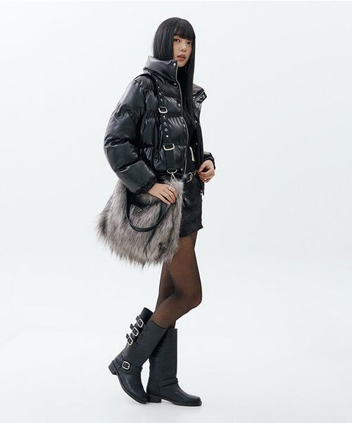 YOUHEE(ユヒ)の「FUR MINI SKIRT BLACK(スカート・レディース・その他・SMALL/MEDIUM)」の3枚目の写真