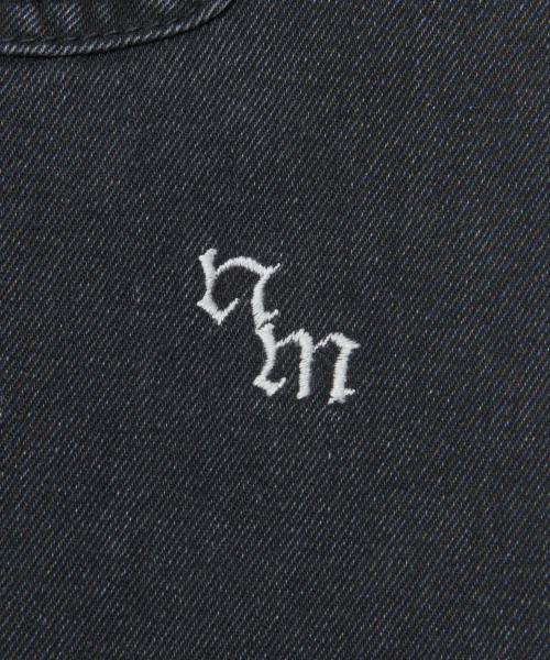 NOMANUAL(NOMANUAL)の「WAVE CURVED DENIM PANTS - BLACK(デニムパンツ・レディース・その他・SMALL/MEDIUM/LARGE/X-LARGE)」の7枚目の写真