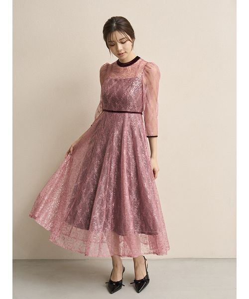 ＊最終値下げ＊【美品】SNIDEL レースドレス SNIDEL（スナイデル）の「レースオケドレス（ワンピース）」 - WEAR