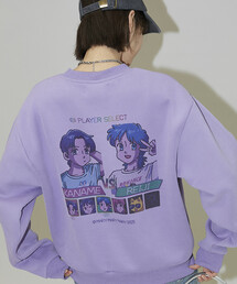 PUBLUX（パブリュクス）の「マリマリマリー×PUBLUX かなめvsレイジ プリントスウェット/裏起毛 【限定展開】（スウェット）」