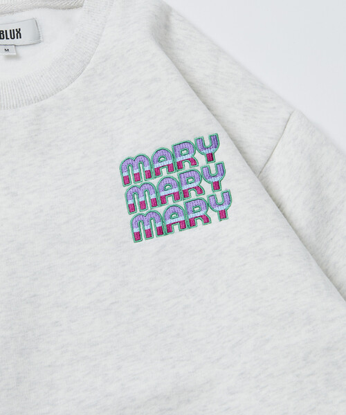 PUBLUX（パブリュクス）の「マリマリマリー×PUBLUX かなめvsレイジ プリントスウェット/裏起毛 【限定展開】（スウェット・メンズ・ブラック/ラベンダー/ライトグレー・LARGE/MEDIUM）」の9枚目の写真