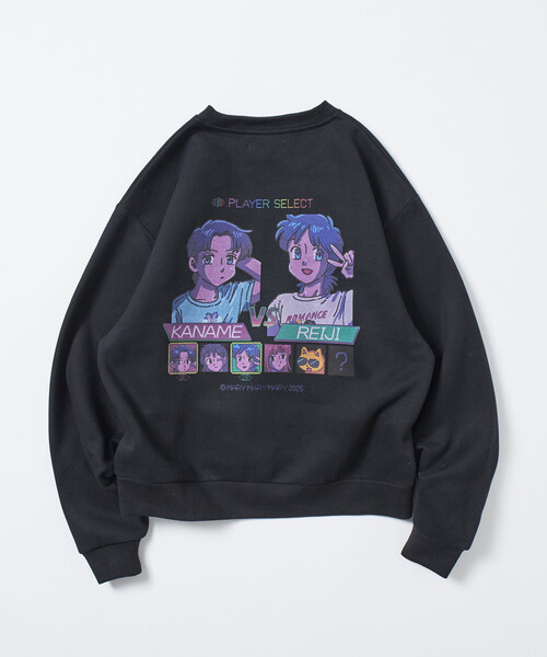 PUBLUX（パブリュクス）の「マリマリマリー×PUBLUX かなめvsレイジ プリントスウェット/裏起毛 【限定展開】（スウェット・メンズ・ブラック/ラベンダー/ライトグレー・LARGE/MEDIUM）」の19枚目の写真