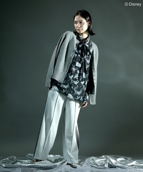 Disney(ディズニー)の「FANTASIA/総柄ボウタイブラウス(シャツ/ブラウス・レディース・ブラック・FREE)」の3枚目の写真