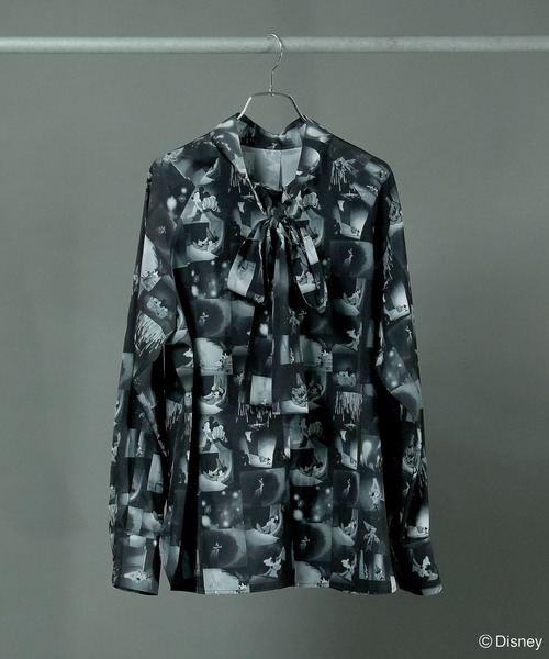 Disney(ディズニー)の「FANTASIA/総柄ボウタイブラウス(シャツ/ブラウス・レディース・ブラック・FREE)」の6枚目の写真