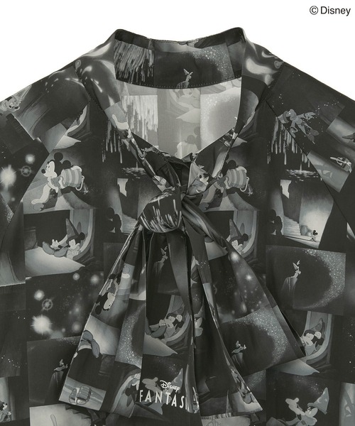 Disney(ディズニー)の「FANTASIA/総柄ボウタイブラウス(シャツ/ブラウス・レディース・ブラック・FREE)」の10枚目の写真