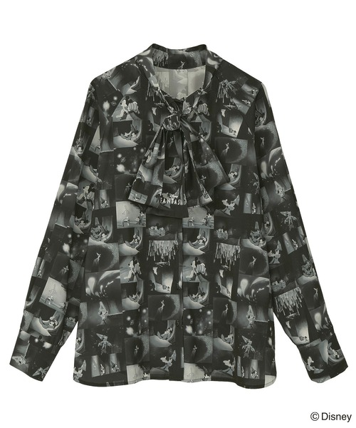Disney(ディズニー)の「FANTASIA/総柄ボウタイブラウス(シャツ/ブラウス・レディース・ブラック・FREE)」の19枚目の写真