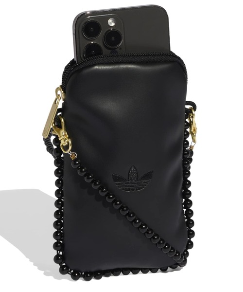 adidas（アディダス）の「adidas FESTIVAL BAG WITH BEADS / アディダス フェスティバル バッグ ウィズ ビーズ（ショルダーバッグ・レディース・ブラック・ONE SIZE）」の4枚目の写真