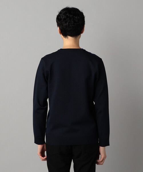 セール】アーガイル柄 クルーネックニット（ニット/セーター）｜COMME