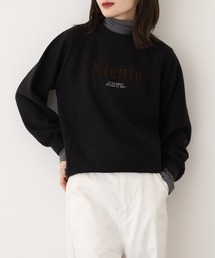 Anna Nicola（アンナニコラ）の「Anna Nicola 立体ロゴ起毛トップス（Tシャツ/カットソー）」