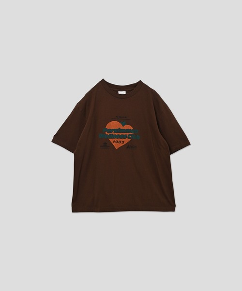 kha:ki（カーキ）の「「KHA:KI / カーキ」BOX TEE -P.W.C.-（Tシャツ/カットソー・レディース・オフホワイト/ブラウン/ホワイト・1）」の22枚目の写真