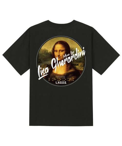 KAN6312(カン6312)の「KTB0068 ダヴィンチ 半袖Tシャツ - ブラック(Tシャツ/カットソー・メンズ・その他・LARGE/MEDIUM/SMALL/X-LARGE)」の1枚目の写真