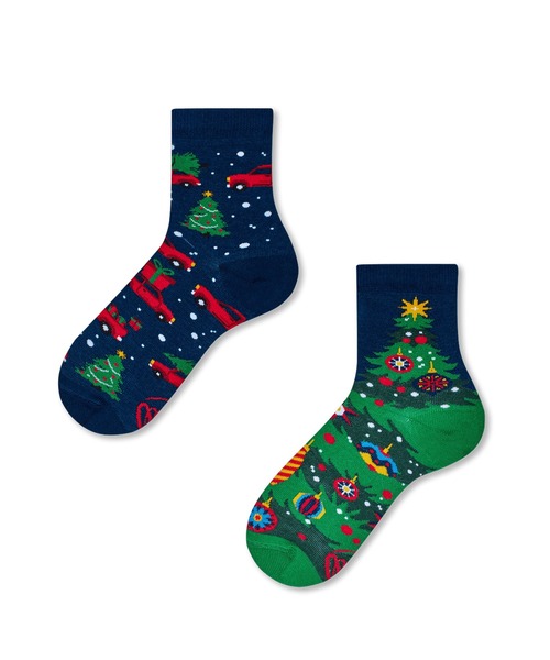 MANY MORNINGS(メニーモーニングス)の「KIDS SOX-SEASONAL SERIES(ソックス/靴下・キッズ・グリーン系その他/グリーン系その他2/グリーン系その他3/ブルー系その他/ネイビー系1/グリーン系その他4/ネイビー系/ネイビー系2/ブルー系その他2/イエロー系その他/その他・S/M)」の8枚目の写真