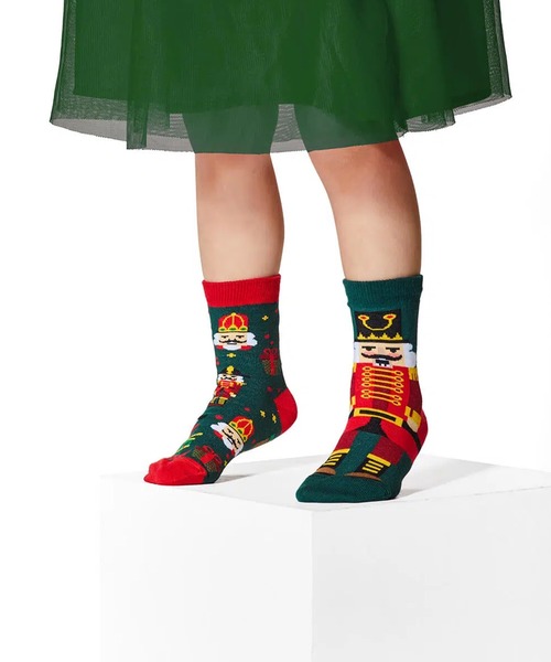 MANY MORNINGS(メニーモーニングス)の「KIDS SOX-SEASONAL SERIES(ソックス/靴下・キッズ・グリーン系その他/グリーン系その他2/グリーン系その他3/ブルー系その他/ネイビー系1/グリーン系その他4/ネイビー系/ネイビー系2/ブルー系その他2/イエロー系その他/その他・S/M)」の15枚目の写真