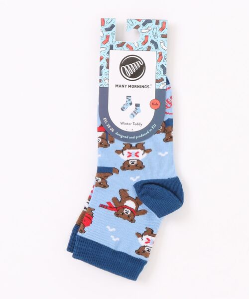 MANY MORNINGS(メニーモーニングス)の「KIDS SOX-SEASONAL SERIES(ソックス/靴下・キッズ・グリーン系その他/グリーン系その他2/グリーン系その他3/ブルー系その他/ネイビー系1/グリーン系その他4/ネイビー系/ネイビー系2/ブルー系その他2/イエロー系その他/その他・S/M)」の22枚目の写真