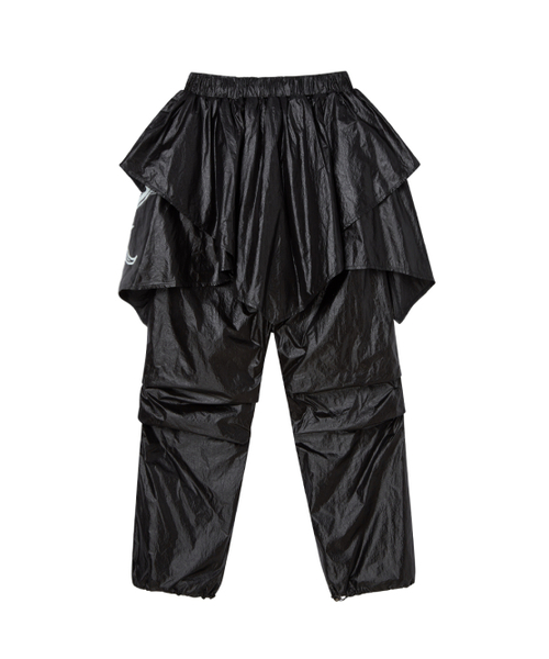 NYXX(エヌワイエックスエックス)の「DRAPE LAYERED SKIRTPANTS BLACK(その他パンツ・レディース・その他・SMALL/MEDIUM)」の3枚目の写真