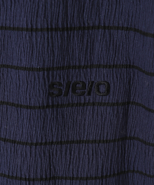 s/e/o（エスイーオー）の「【Geek Office / ギークオフィス】s/e/o / エスイーオー OPEN BACK STRIPE TOP（Tシャツ/カットソー・レディース・ネイビー・FREE）」の13枚目の写真