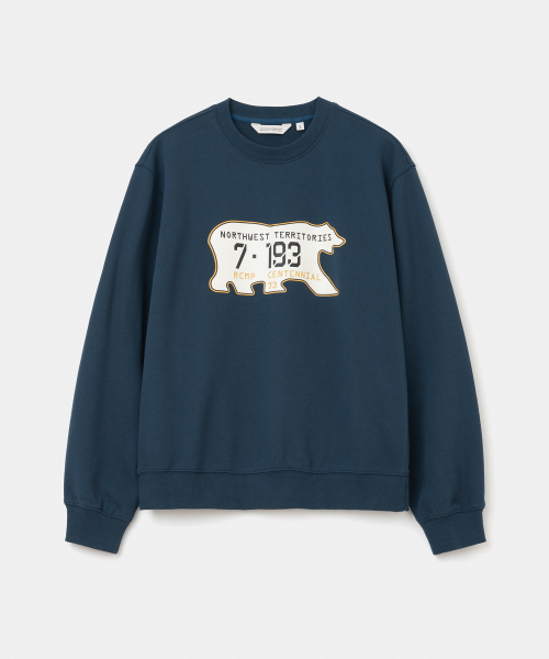 UNIFORM BRIDGE(ユニフォームブリッジ)の「northwest sweatshirt navy(スウェット・メンズ・その他・LARGE/X-LARGE/XX-LARGE/MEDIUM)」の1枚目の写真