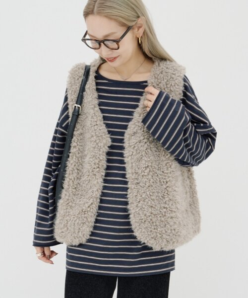 セール】【WEB限定】PON企画ファーベスト（ベスト）｜CIAOPANIC TYPY