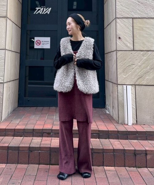 セール】【WEB限定】PON企画ファーベスト（ベスト）｜CIAOPANIC TYPY