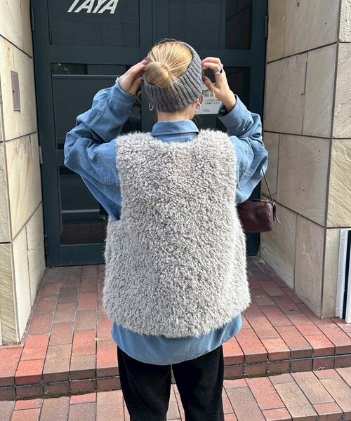 セール】【WEB限定】PON企画ファーベスト（ベスト）｜CIAOPANIC TYPY