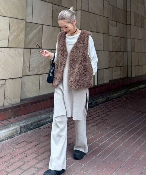 セール】【WEB限定】PON企画ファーベスト（ベスト）｜CIAOPANIC TYPY