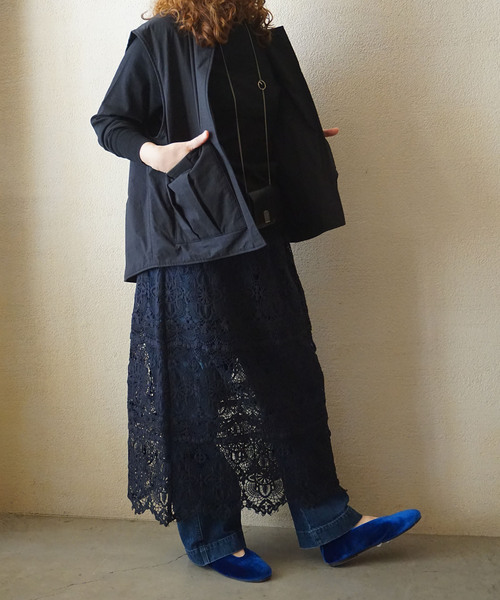 JOURNAL STANDARD LUXE（ジャーナルスタンダード　ラックス）の「Puff VEST（その他アウター・レディース・ブラック/ライトグレー・FREE）」の4枚目の写真