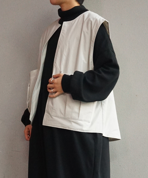 JOURNAL STANDARD LUXE（ジャーナルスタンダード　ラックス）の「Puff VEST（その他アウター・レディース・ブラック/ライトグレー・FREE）」の16枚目の写真